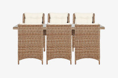 NORDFORM - Garden Matgrupp 6 Sittplatser Med Dyna - Natur - Matgrupper - Från Homeroom