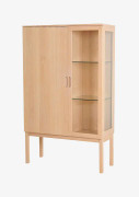 Nordic Furniture Group - Vitrinskåp Olivia - Natur - Skåp - Från Homeroom