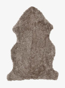 Skinnwille Curly fårskinnsfäll 60x95cm Sahara/Ljusbrun
