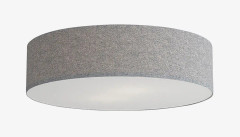 Soft Plafond Ø44 cm Grå ull