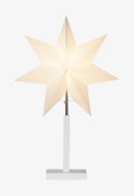 Star Trading - Stjärna på fot Karo 55 cm - Vit - Adventsstjärnor - Från Homeroom