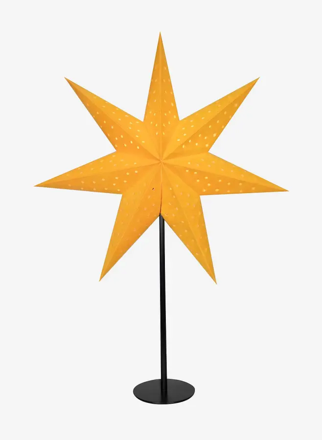 Markslöjd - CLARA Bordsstjärna 45 cm - Orange - Adventsstjärnor - Från Homeroom