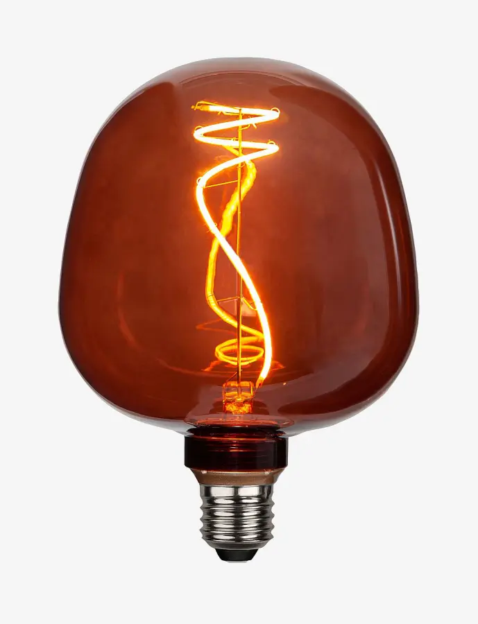 LED-lampa Star Trading E27 G125 Decoled