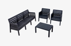 Hanah Home - Trädgård loungeset Lara - Grå - Loungemöbler - Från Homeroom