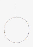 Star Trading - Crispy krans 35cm - Vit - Dekorativ julbelysning - Från Homeroom