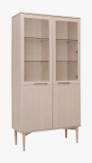 Nordic Furniture Group - Vitrinskåp Karmöy - Vit - Skåp - Från Homeroom