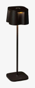 Konstsmide Nice Beautiful Outdoor Effect Bordslampa USB 2700K, 3000K Dimbar fyrkantig Svart, IP54