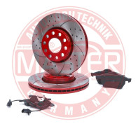 MASTER-SPORT 202521710 Bromssats, skivbroms