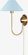 Globen Lighting - Vägglampa Iris - Blå - Vägglampor - Från Homeroom