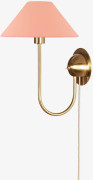 Globen Lighting - Vägglampa Iris - Rosa - Vägglampor - Från Homeroom