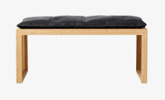 Cinas - Bänk 3-sits Bambu Rib set - Svart - Bänkar - Från Homeroom