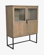 Nordic Furniture Group - Vitrinskåp Zion - Grå - Skåp - Från Homeroom