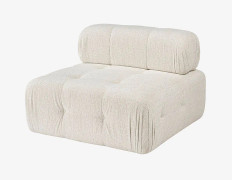 Hanah Home - 1-sits soffa Puca Middle - Beige - Modulsoffor - Från Homeroom
