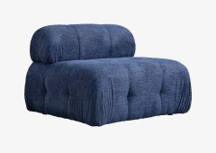 Hanah Home - Soffa med 1 sittplats Muffin - Blå - Soffmoduler - Från Homeroom