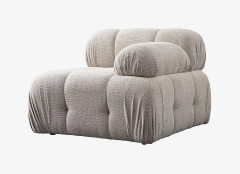 Hanah Home - 1-sitsig soffa Muffin Right - Beige - Soffmoduler - Från Homeroom