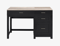 Dorel Home - SKRIVBORD CARVER LIFT TOP - Svart - Skrivbord - Från Homeroom