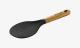 Staub - Serveringssked för ris 22 cm silikon - Svart - Husgeråd - Från Homeroom