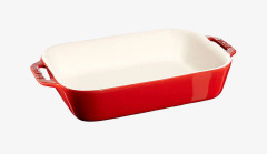 STAUB Staub rektangulär ugnsform 27 x 20 cm röd