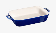 STAUB Staub rektangulär ugnsform 20 x 16 cm blå