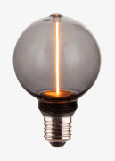 EDGE LED-lampa 2W Glob 80 Smoky E27 dimbar