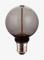 EDGE LED-lampa 2W Glob 80 Smoky E27 dimbar