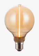 EDGE LED-lampa 2W Glob 95 Amber E27 dimbar