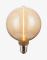 EDGE LED-lampa 2W Glob 125 Amber E27 dimbar