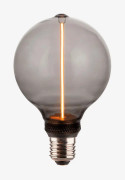 EDGE LED-lampa 2W Glob 95 Smoky E27 dimbar