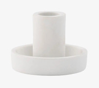 Ceco Ljusstake 11x5,6 cm - Vit