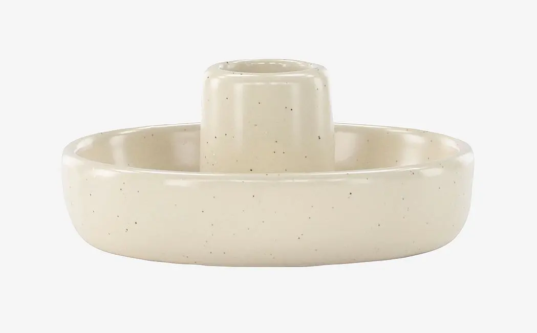 Otis Ljusstake 11x5 cm - Beige