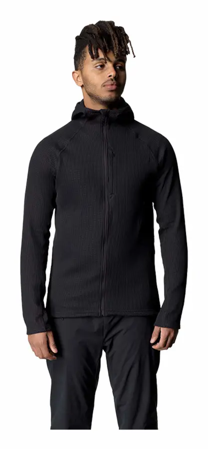 Houdini Pace Flow Fleece Svart L Man
