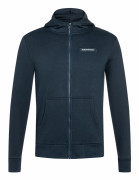 Peak Performance M Logo Zip Hood Sweatshir Blue Shadow