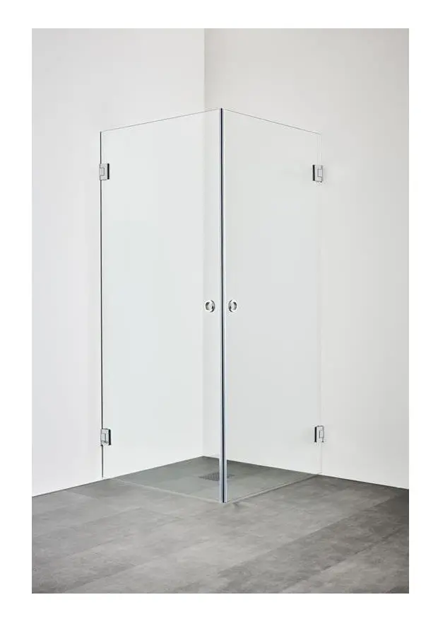 Duschhörna Infinity 80x80 Krom Hafa