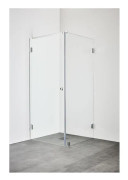 Duschhörna Infinity Combi 80x90 Krom Hafa