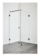 Duschhörna Infinity Combi 80x90 Svart Hafa