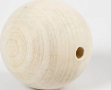 Creativ Company Wooden Bead 6mm 3pcs.