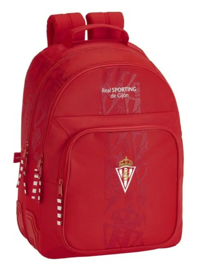 Skolryggsäck Real Sporting de Gijón Röd