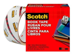 Scotch 845 Book tape - Kontorstejp - 50.8 mm x 13.7 m - 76.2 mm kärna - genomskinlig
