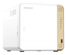 QNAP TS-462 - NAS-server - 4 fack - SATA 6Gb/s - RAID RAID 0, 1, 5, 6, 10, JBOD - RAM 4 GB - 2.5 Gigabit Ethernet - iSCSI support