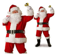 Jultomtens Kostymdräkt Vuxen Jultomte Fancy Dress Herr Xmas Outfit Q XL