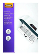 Fellowes Paket med 10 Rengöringsblad för Dokumentlaminator - 5320604