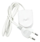 Ersättningsladdare för Philips Tandborste EU-kontakt Laddningssats Vit Hy