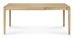 Ethnicraft - Bok Extendable Dining Table Oak 90 x 120-180 cm - Matbord - Alain Van Havre - Träfärgad - Trä