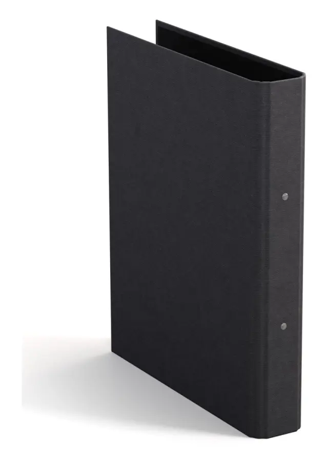 Ringpärm Ringo canvas svart
