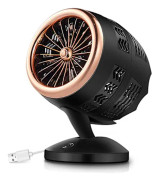 350W USB-driven värmefläkt Bärbar fläkt Snabb uppvärmning Termostat Hem