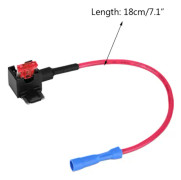 10 st. Bil Säkring Tap Adapter 10A Micro Mini Blad Säkringshållare