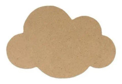 Silhouette Cloud MDF 15 cm - Support Cloud