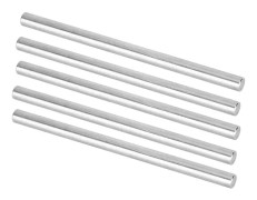 5 st Runda Axlar i Rostfritt Stål 0,2 tum Passar för Gobilda/TETRIX/FTC/FRC/FIRST/WRO 4100‑0006‑100