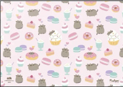 Pusheen - Bords-/skrivbordsunderlägg Rose-kollektion (49,5 x 34,