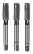 KS TOOLS HSS Hand Tap Set - Grovare-Mellanfinisher - M5 x 0,8 mm - 3 st